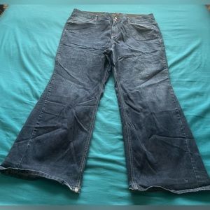 Lane Bryant Size 28 T3 Trouser Jeans Dark Wash